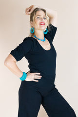 Ash Top – Organic Stretch Cotton Comfort
