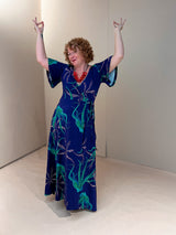 Maxi Wrap Dress - Spooktipus Organic Cotton
