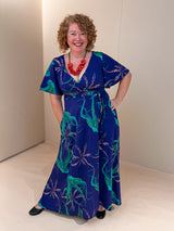Maxi Wrap Dress - Spooktipus Organic Cotton