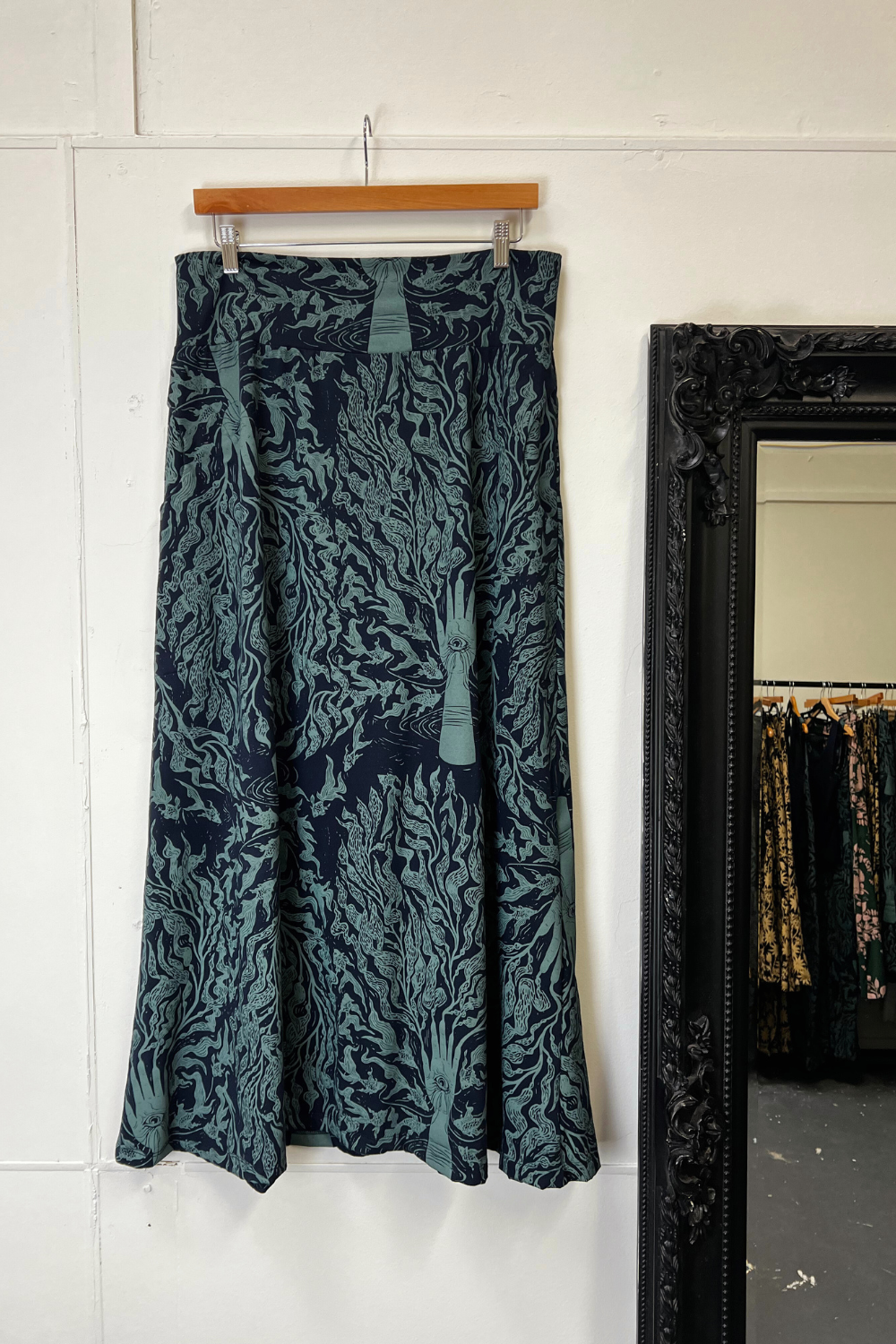 Stretch Maxi Skirt - Care for Kelp