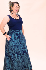 Stretch Maxi Skirt - Care for Kelp