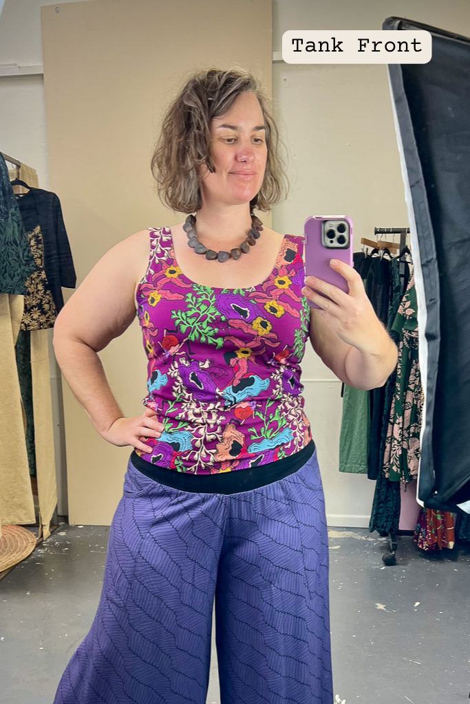 Organic Stretch Tank - Storyline Prints