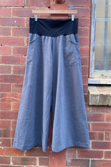 Sidewalk Pants - Grey Linen/Viscose