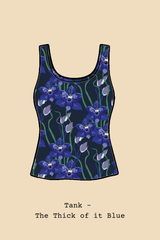 Organic Stretch Tank - Storyline Prints