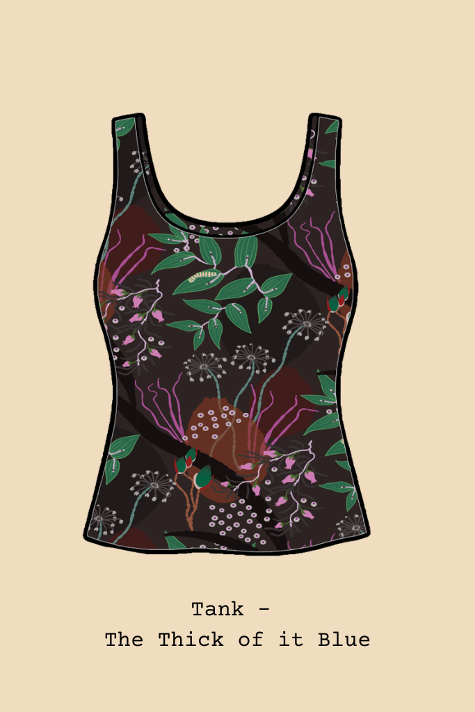 Organic Stretch Tank - Storyline Prints