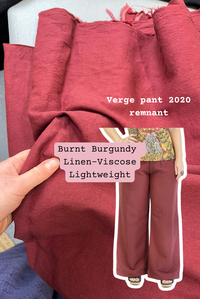Mixed Fabrics - Cropped Verge Pants