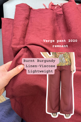 Mixed Fabrics - Cropped Verge Pants