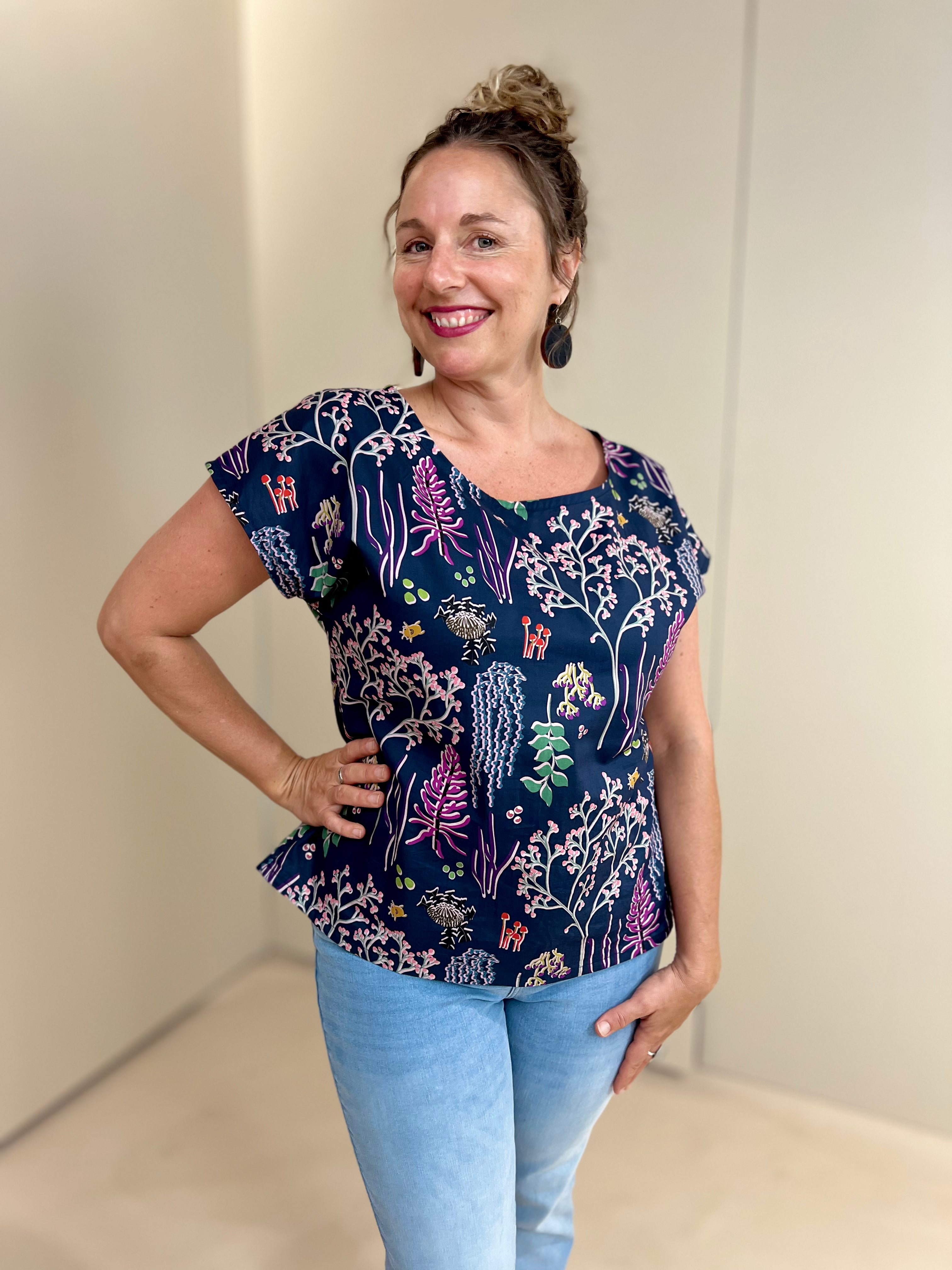 Breeze Top - Botanical