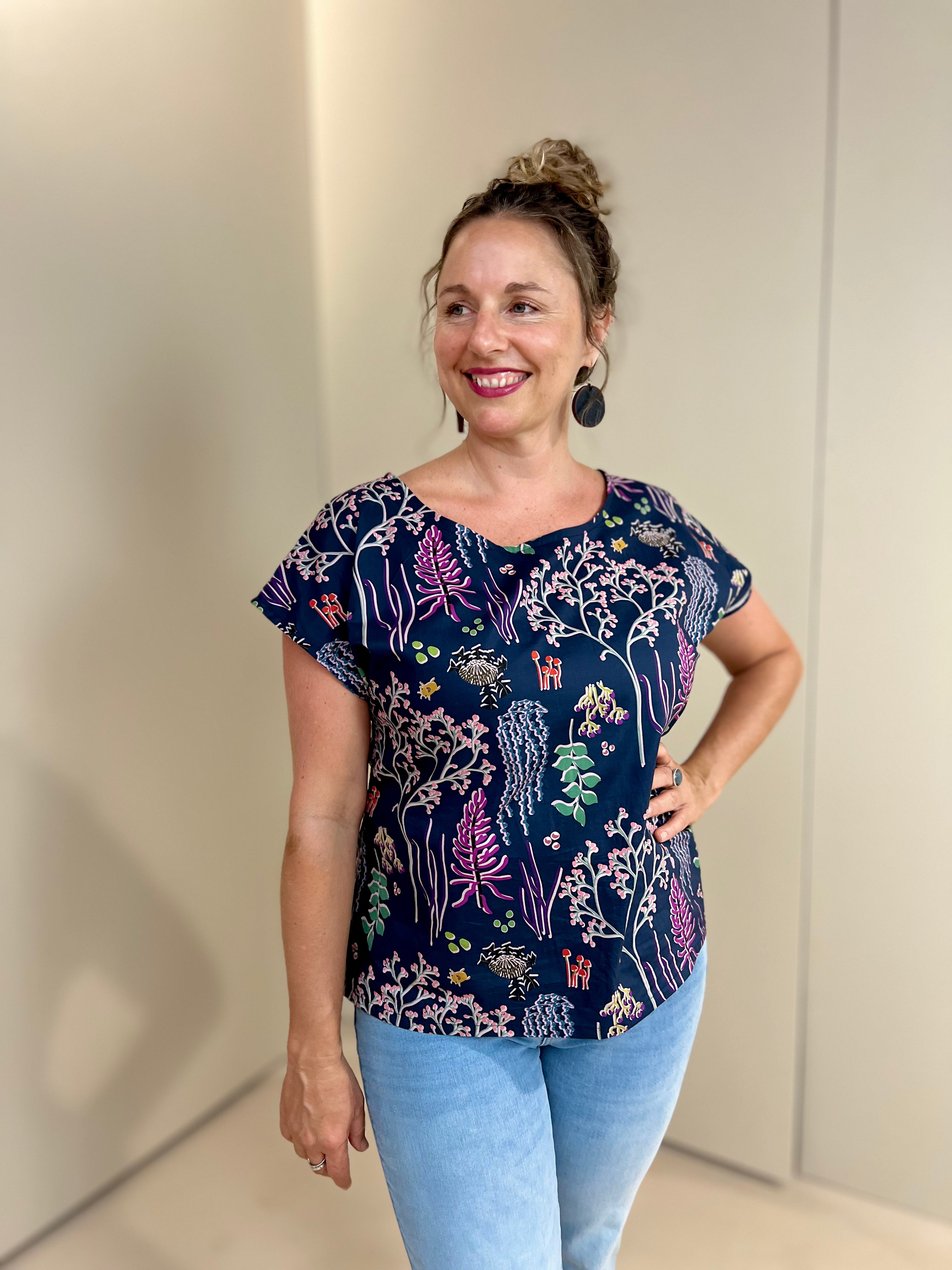 Breeze Top - Botanical