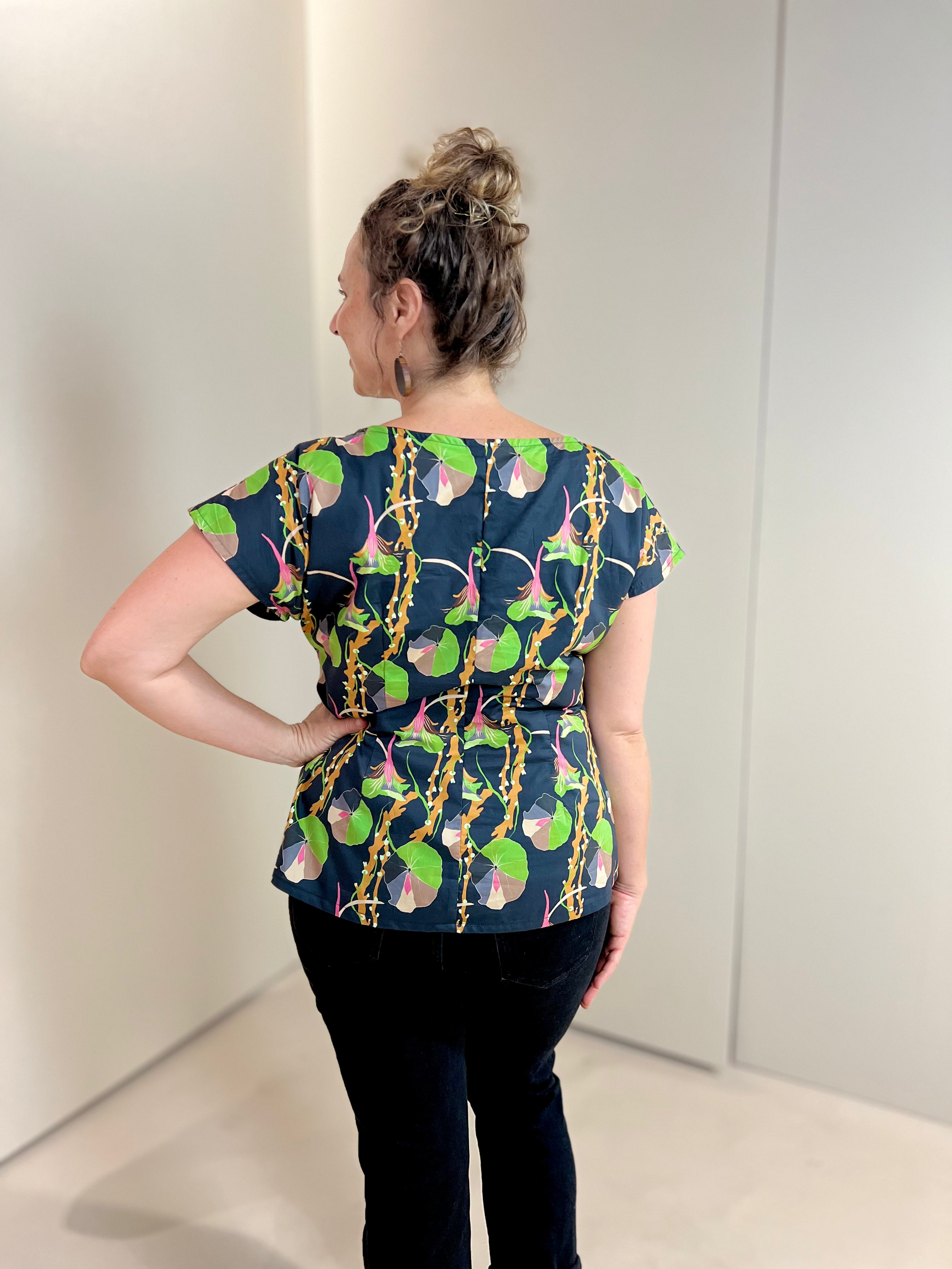 Breeze Top - Nasturtium Black