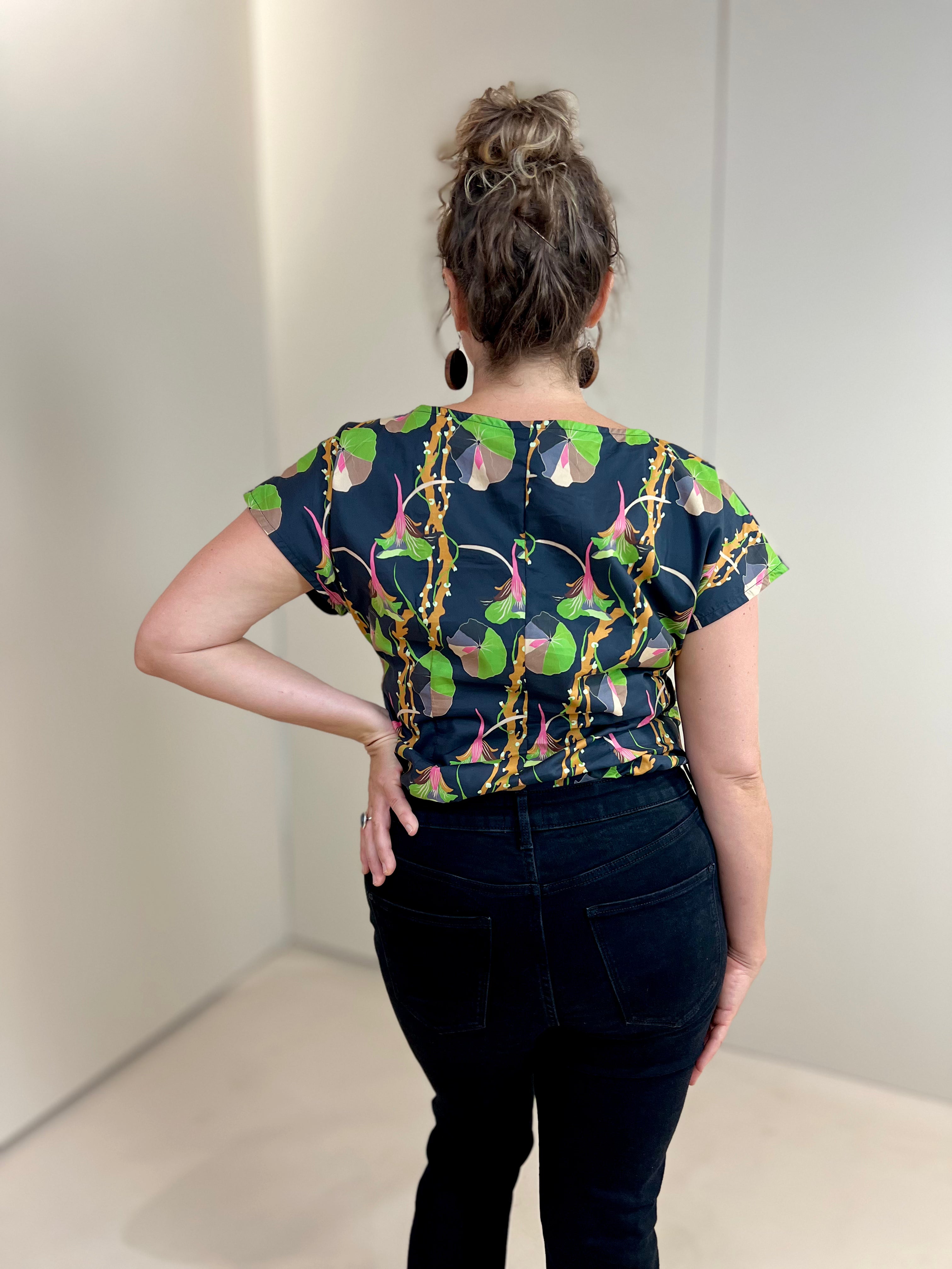 Breeze Top - Nasturtium Black
