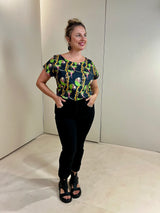 Breeze Top - Nasturtium Black