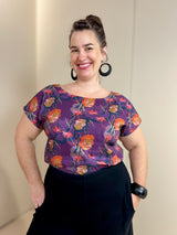 Breeze Top - Nasturtium Purple