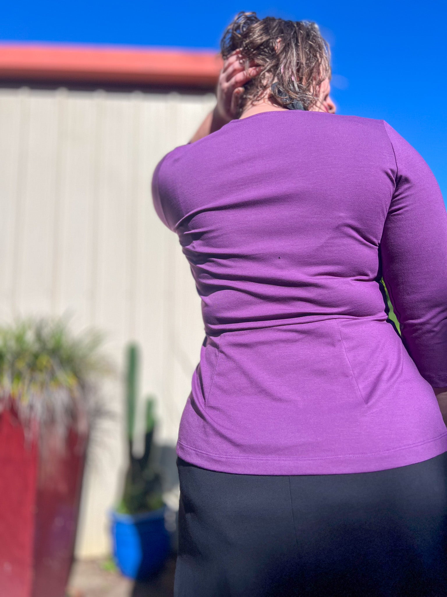 Cardamom Top – Orchid Purple