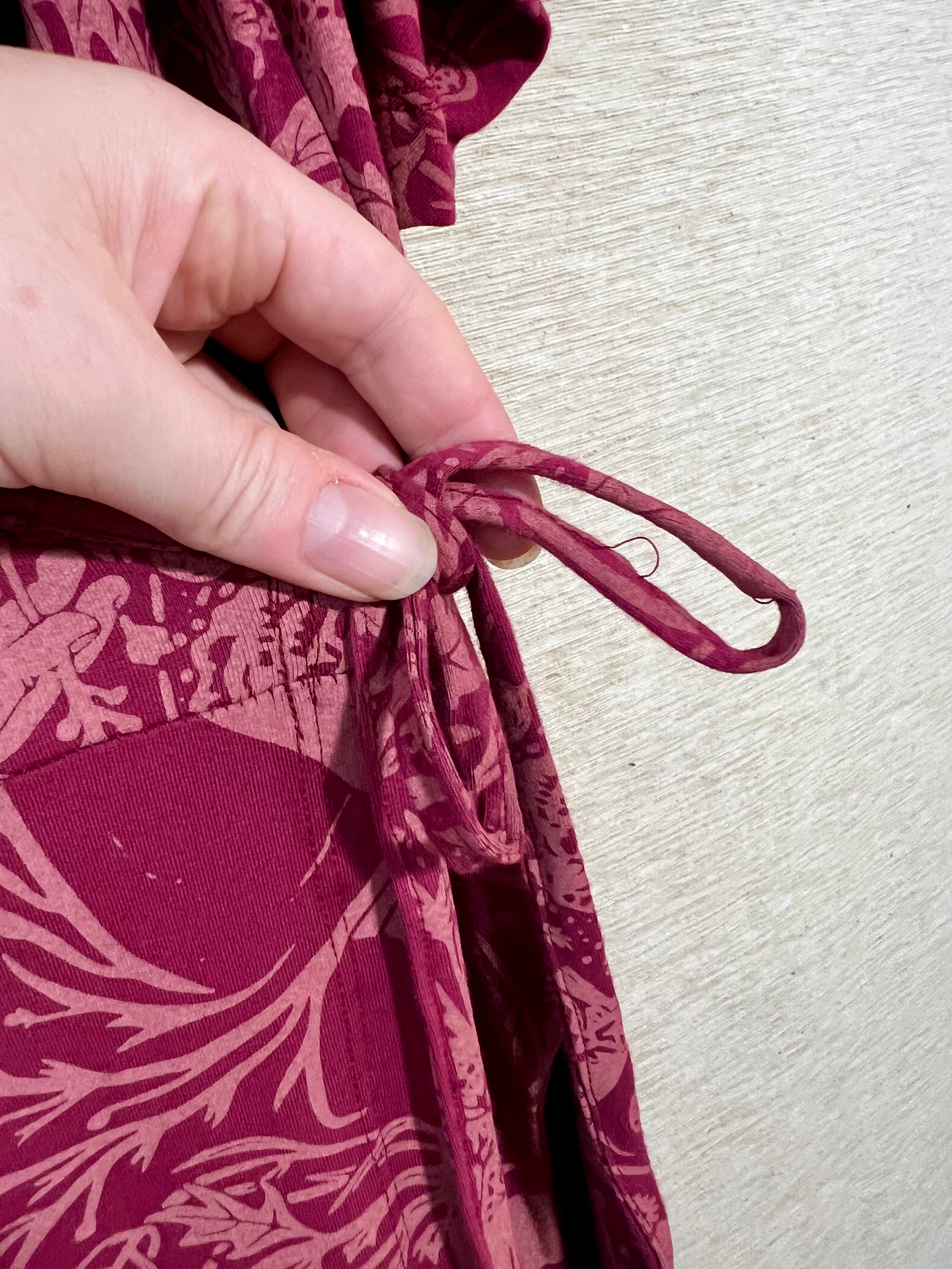 SAMPLE Wrap Dress - Self Care Print (16)