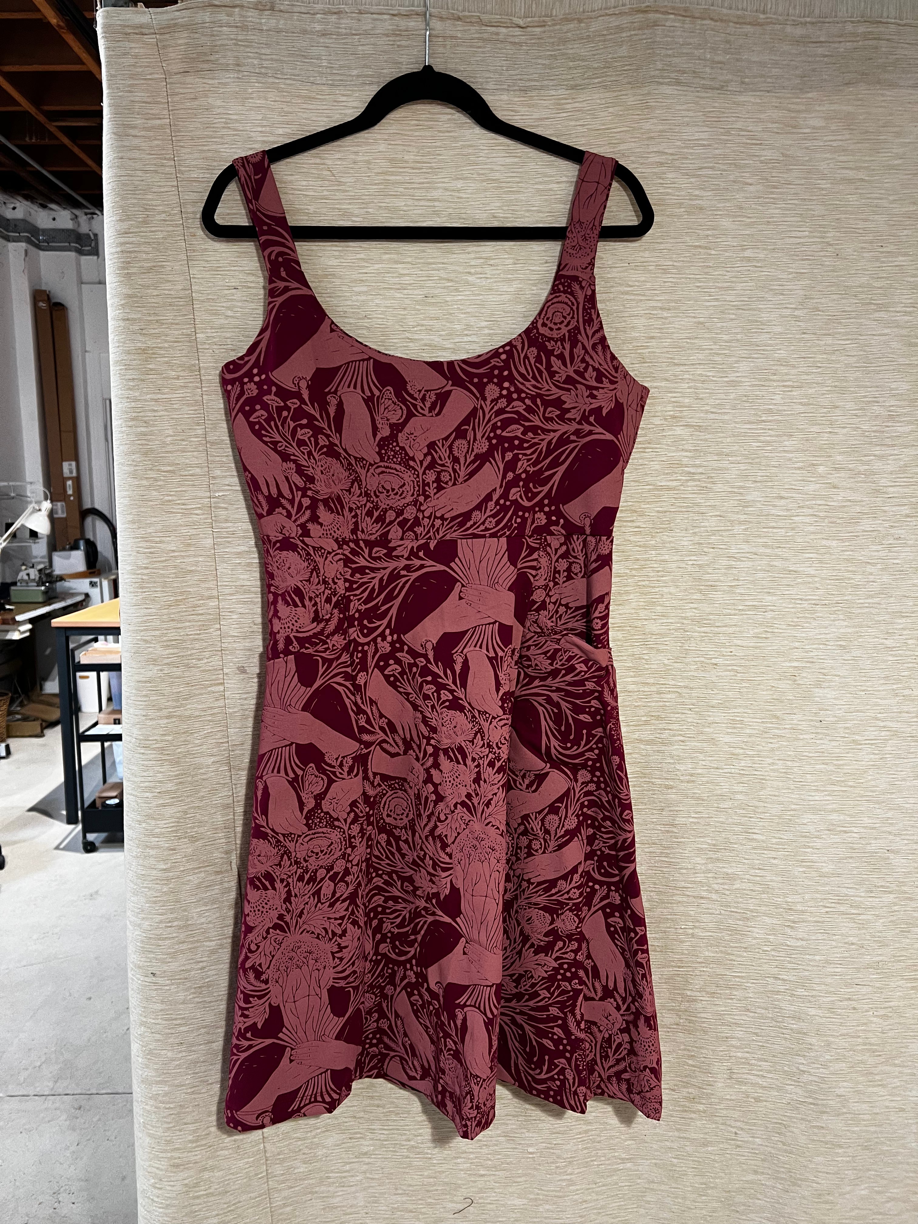 SECOND Poppy Dress - Self Care Print (16)