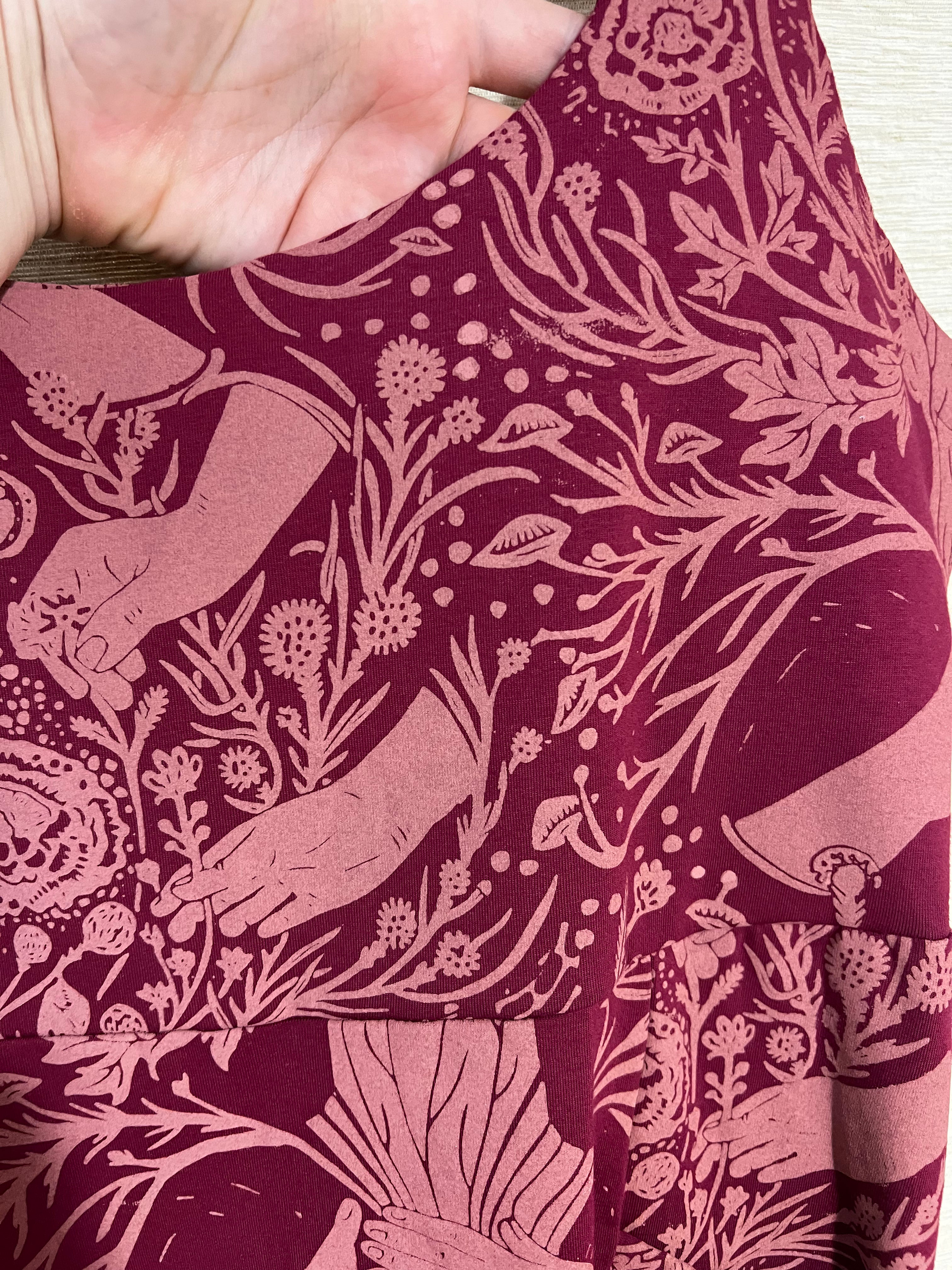 SECOND Poppy Dress - Self Care Print (16)