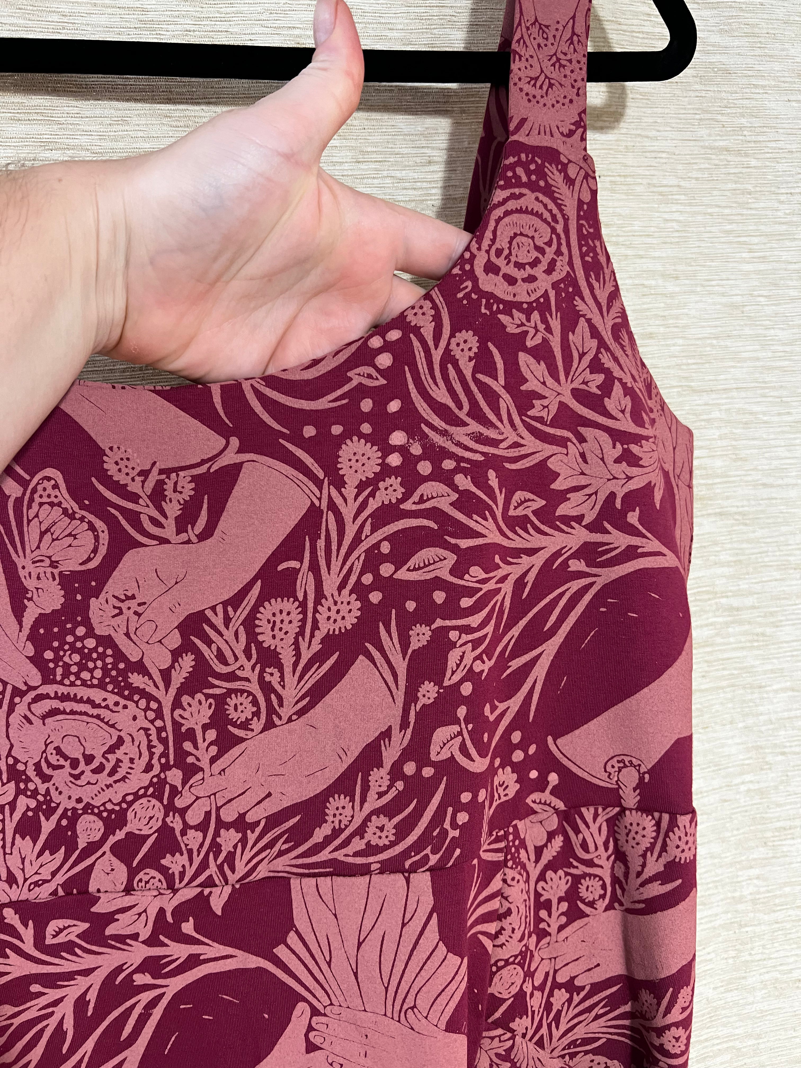 SECOND Poppy Dress - Self Care Print (16)