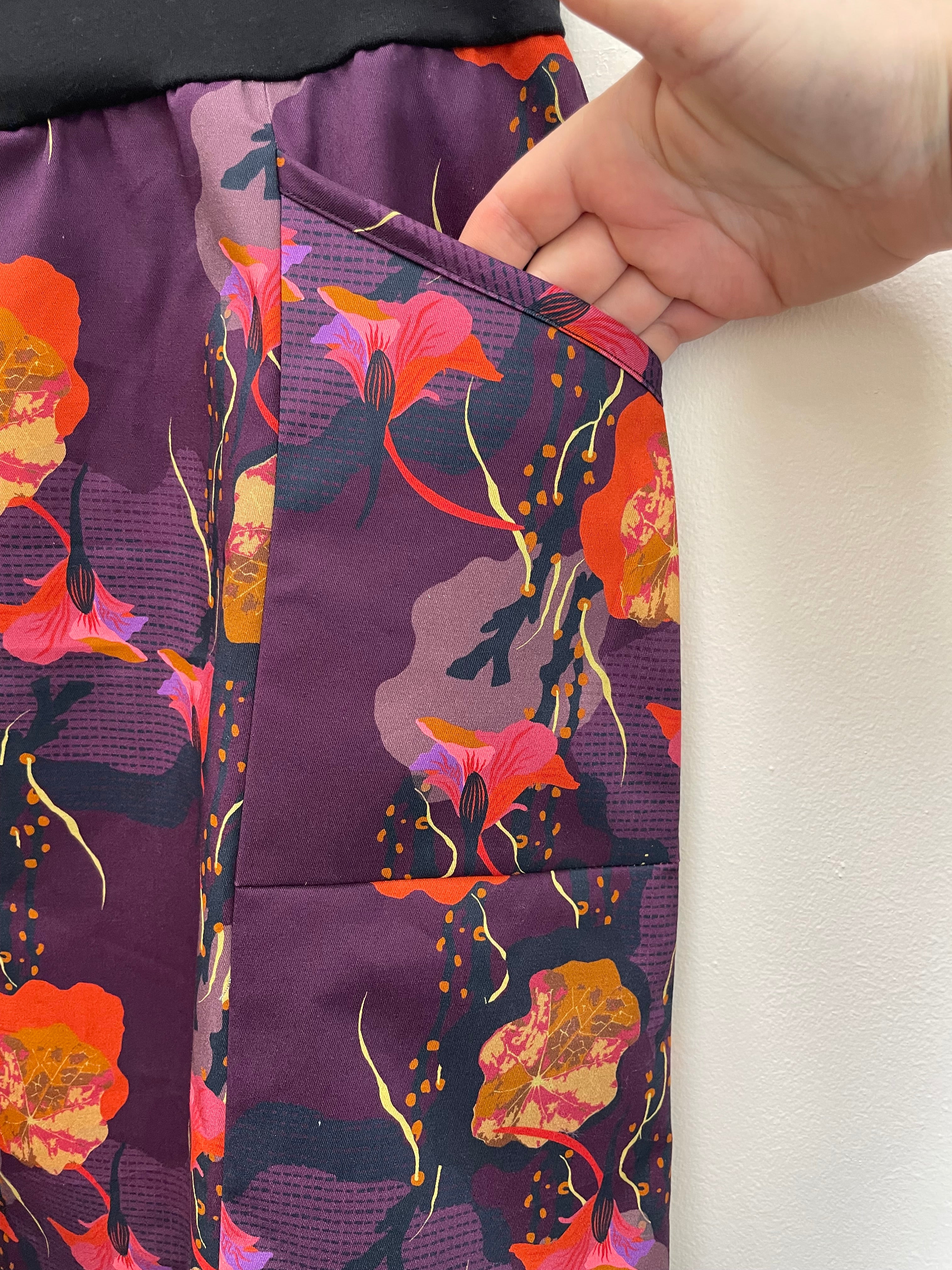 Gahnia Skirt - Nasturtium Purple (14,16,18)