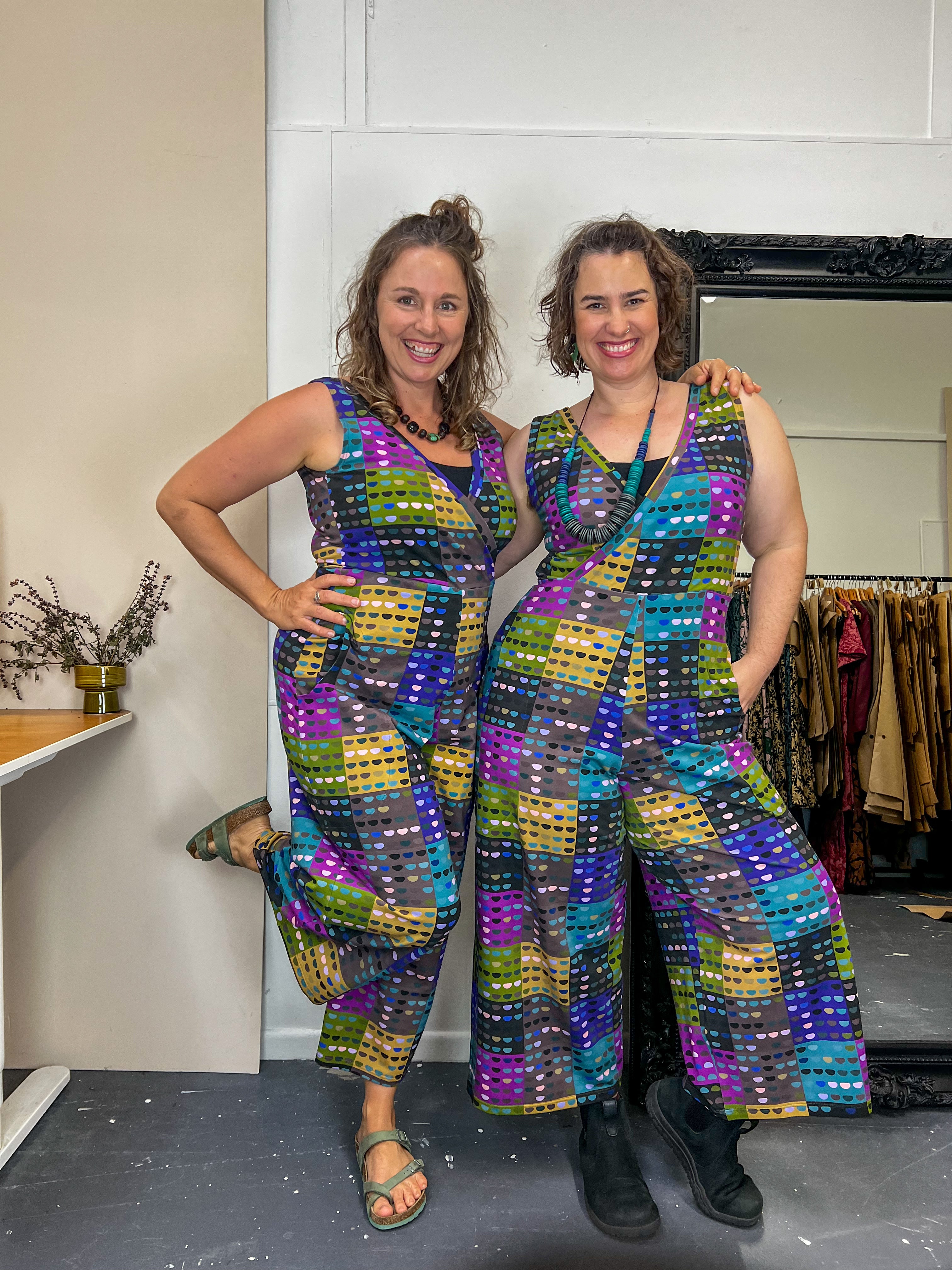 Pull On Stretch Jumpsuit - Not So Square