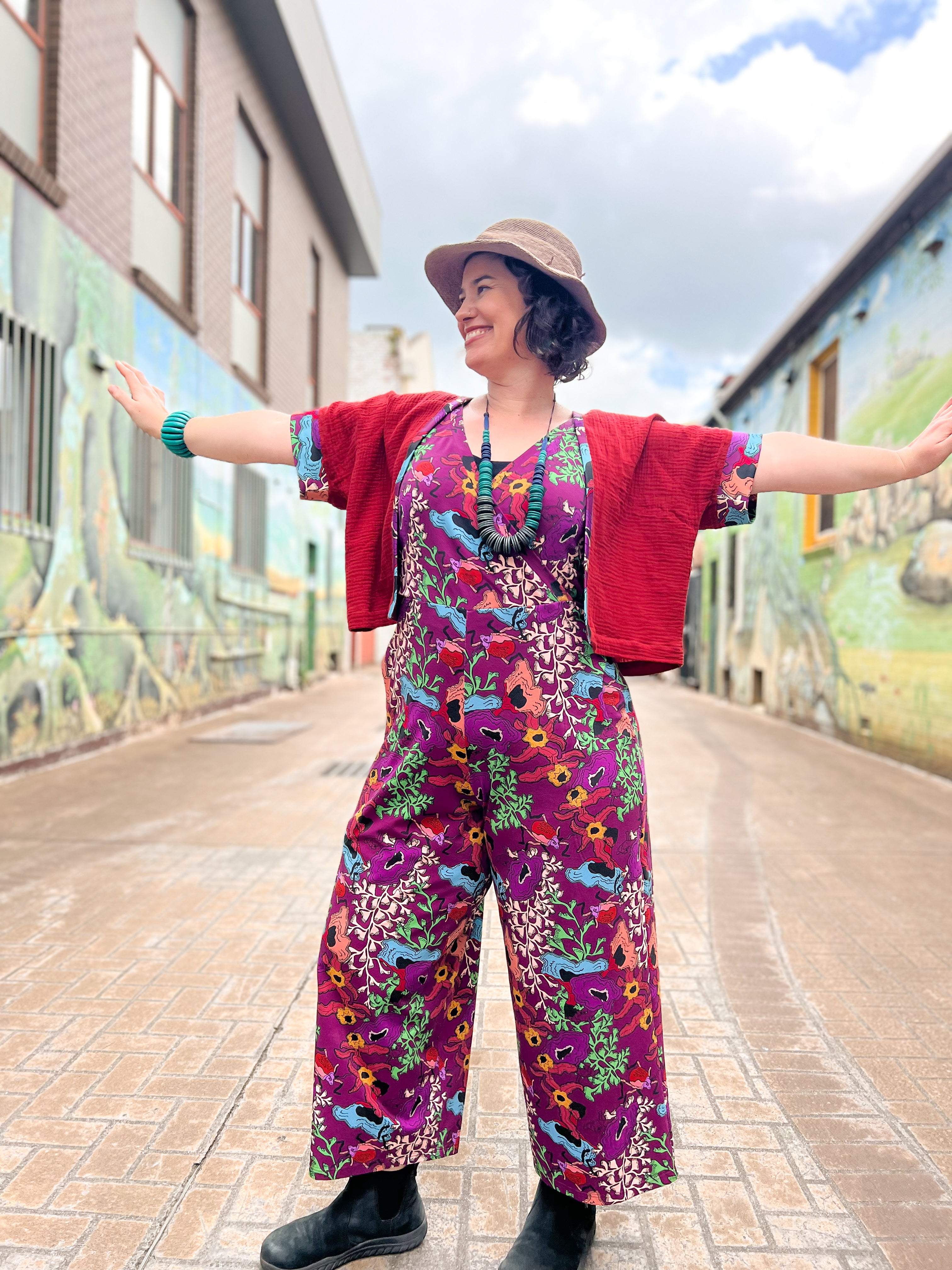 Pull On Stretch Jumpsuit - Little Darlings