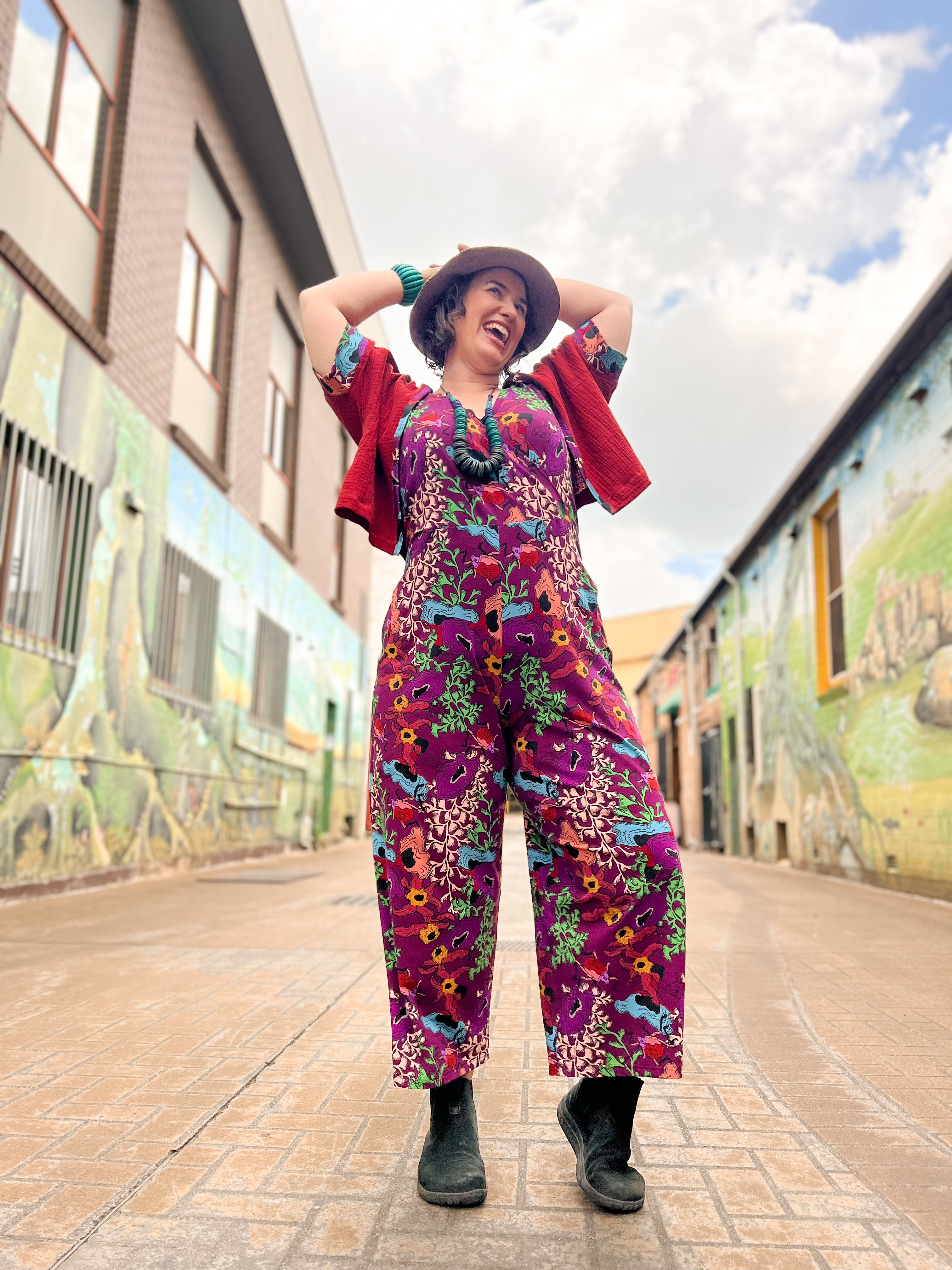 Pull On Stretch Jumpsuit - Little Darlings