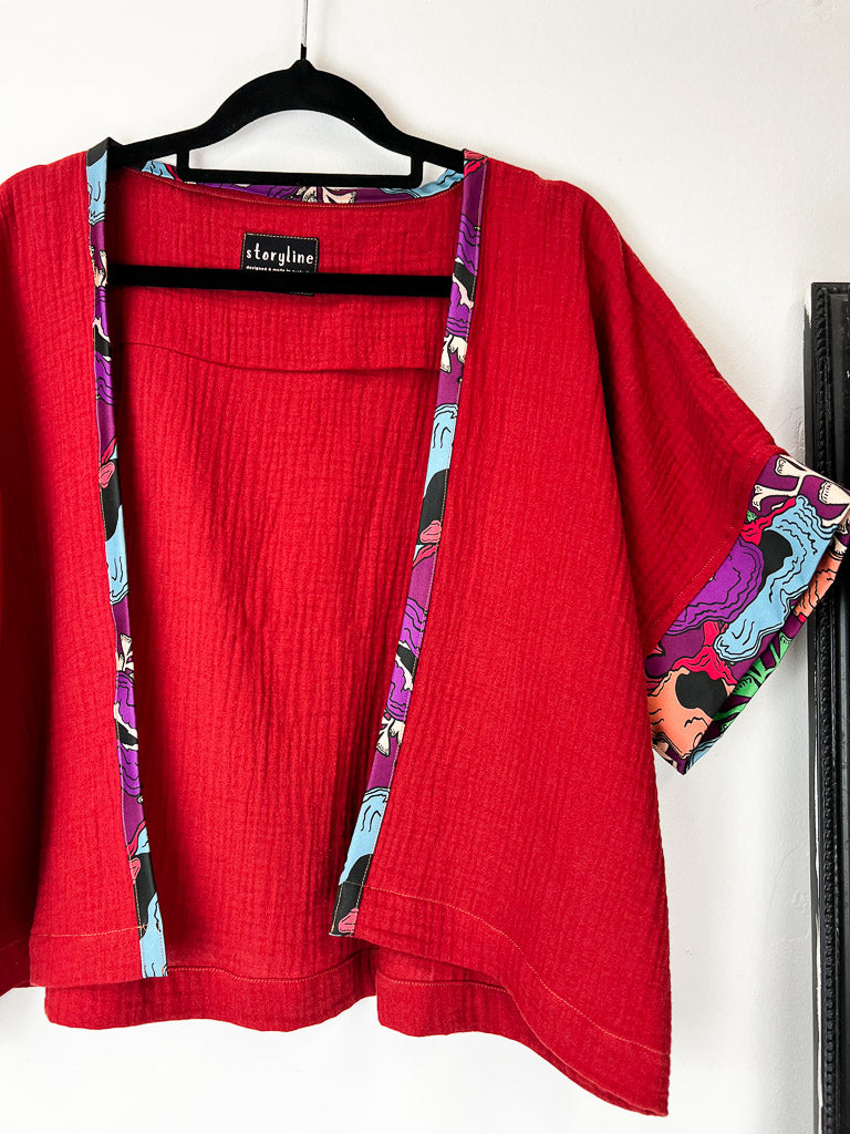 Matchmaker Bolero - Rust with Little Darlings Trim