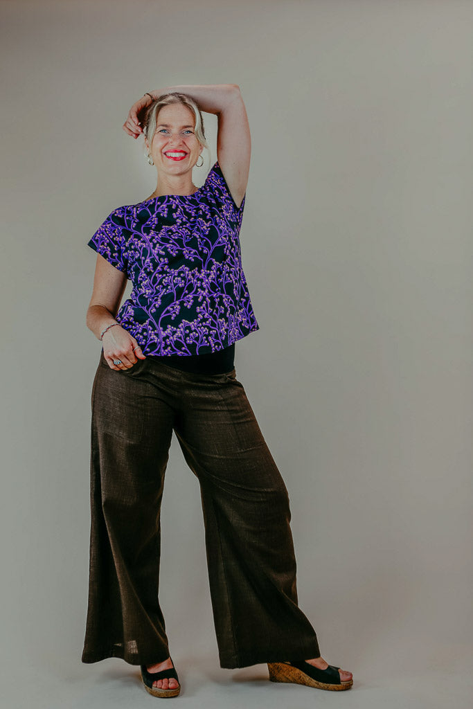 Sidewalk Pants - Nostalgic Brown Japanese Cotton