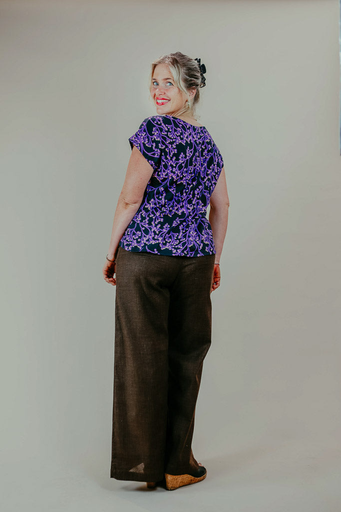Sidewalk Pants - Nostalgic Brown Japanese Cotton