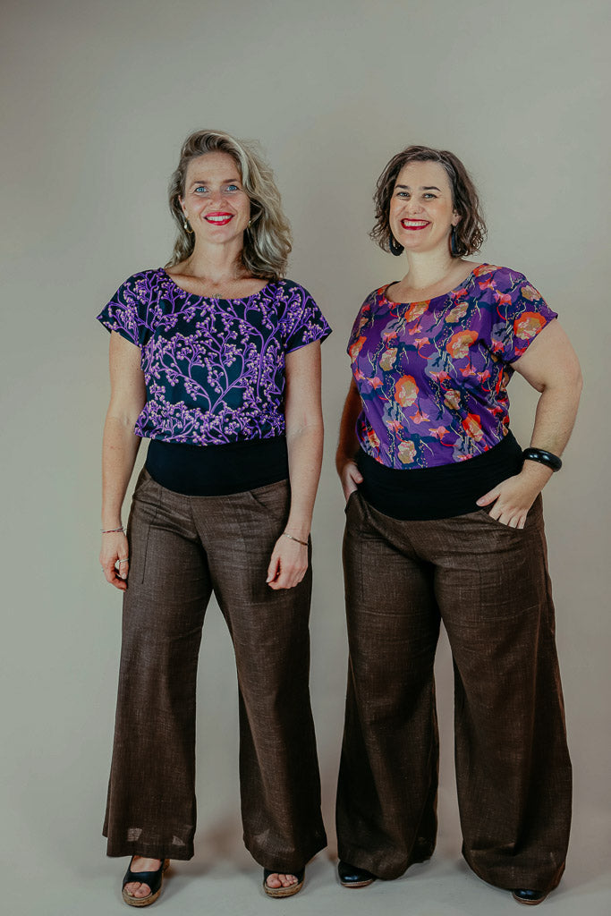 Sidewalk Pants - Nostalgic Brown Japanese Cotton
