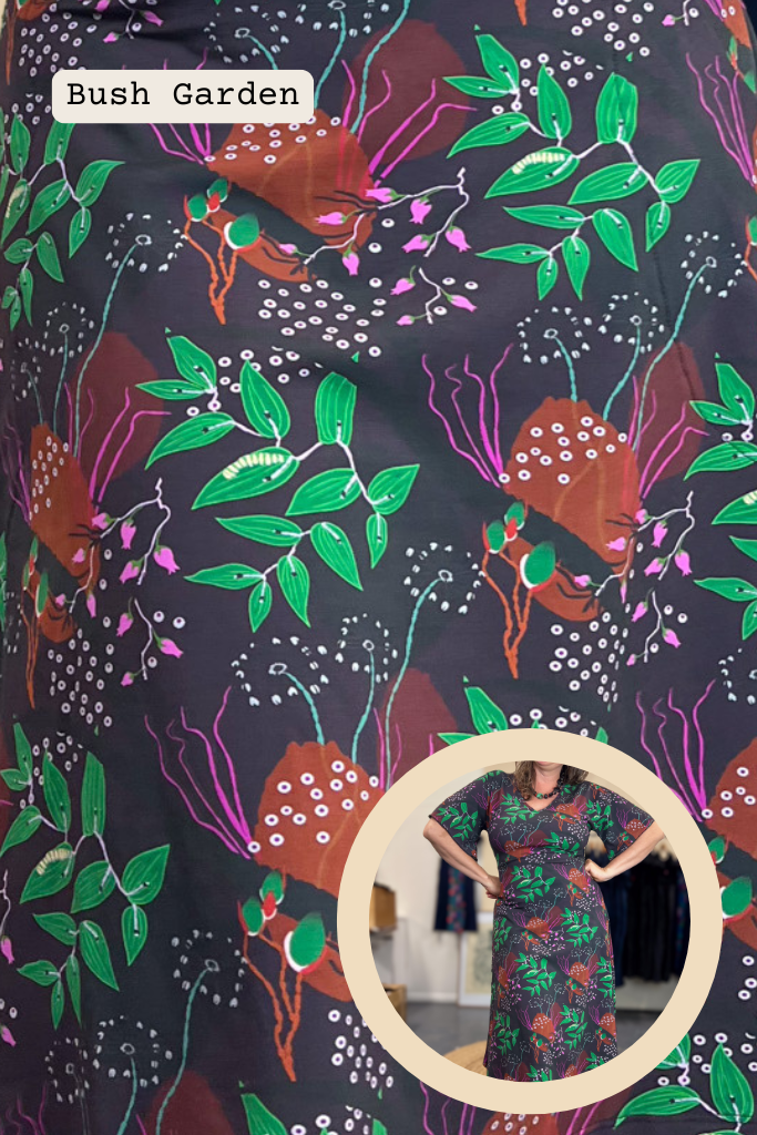Pull On Stretch Jumpsuit - Storyline Prints