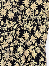 Cardamom Top Cap Sleeve – Straw Flannel Flower