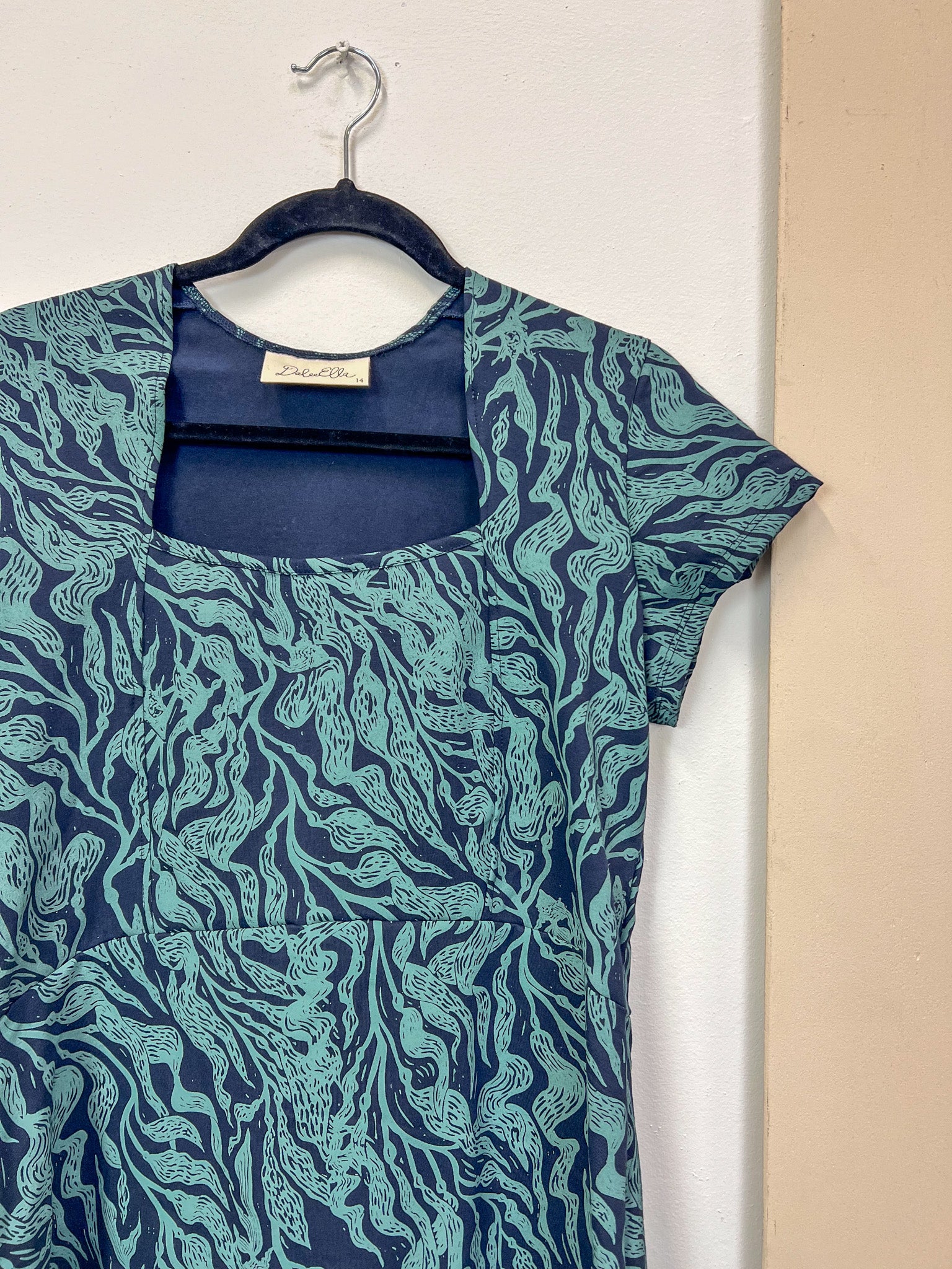 Cardamom Top Cap Sleeve – Kelp Garden