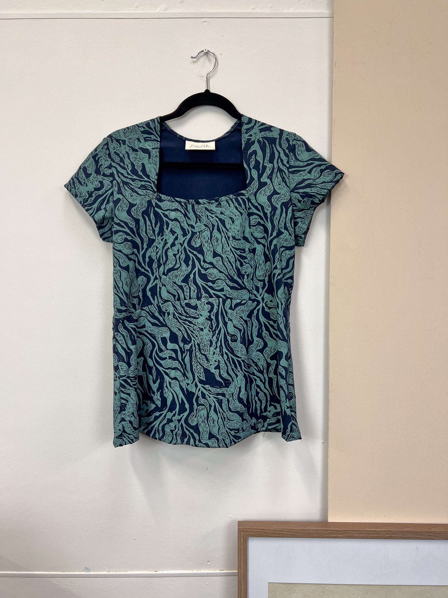 Cardamom Top Cap Sleeve – Kelp Garden