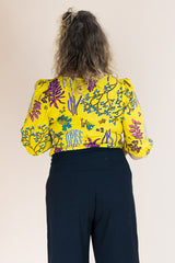 Ash Top – Yellow Botanical Organic Cotton