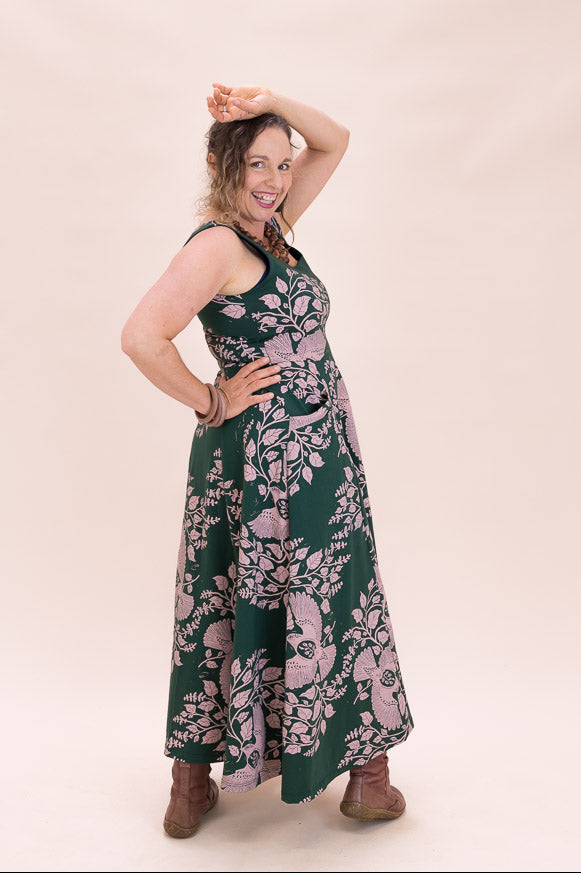 Flow Dress Stretch Cotton - Spirit of Tulsi