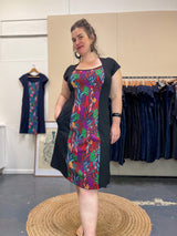 Ginger Stretch Panel Dress - The Thick of It Red