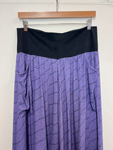 Glide Pants - Purple Wave Bamboo