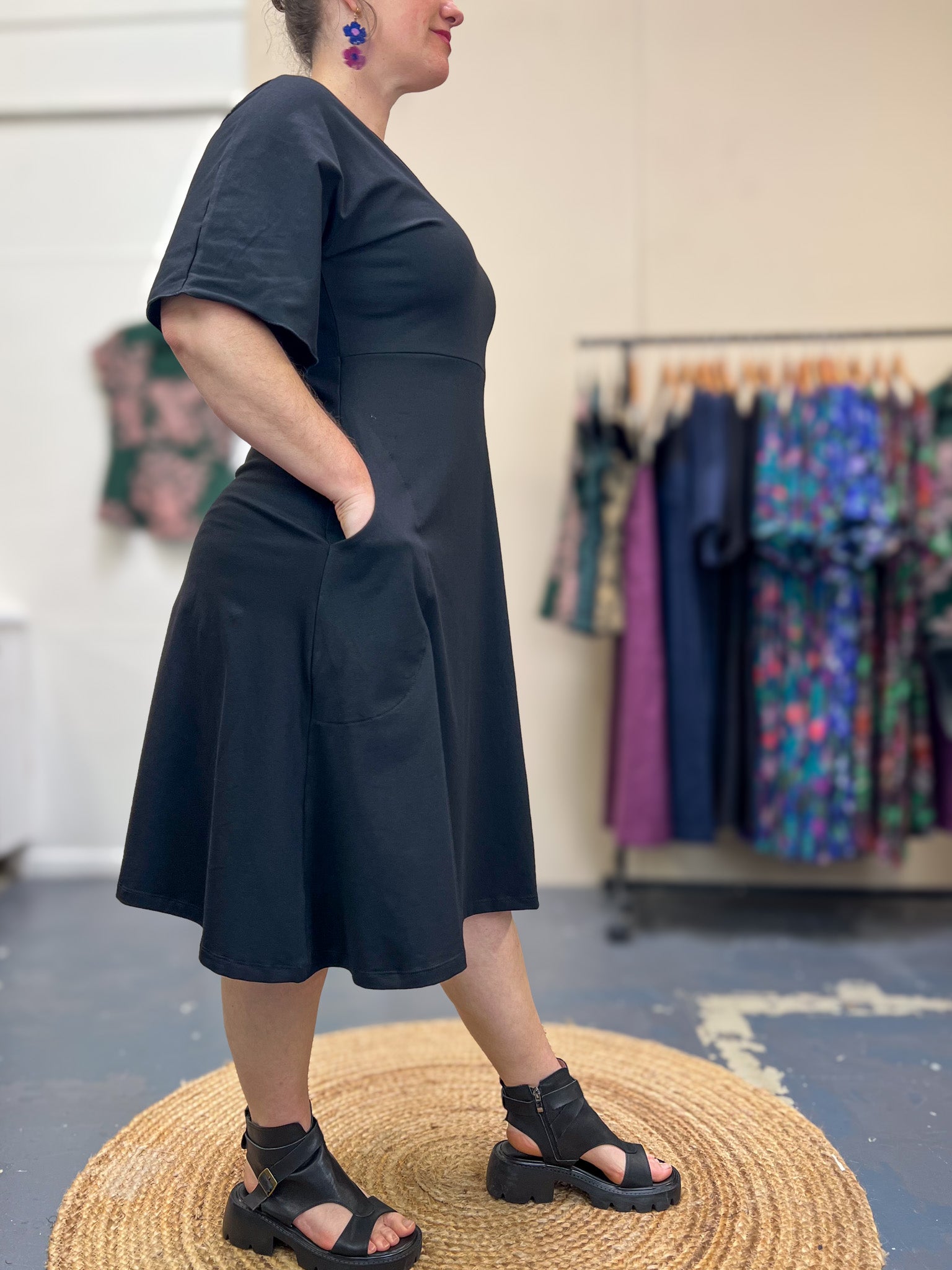 Henna Dress - Black