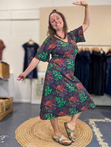 Henna Dress - Bush Garden