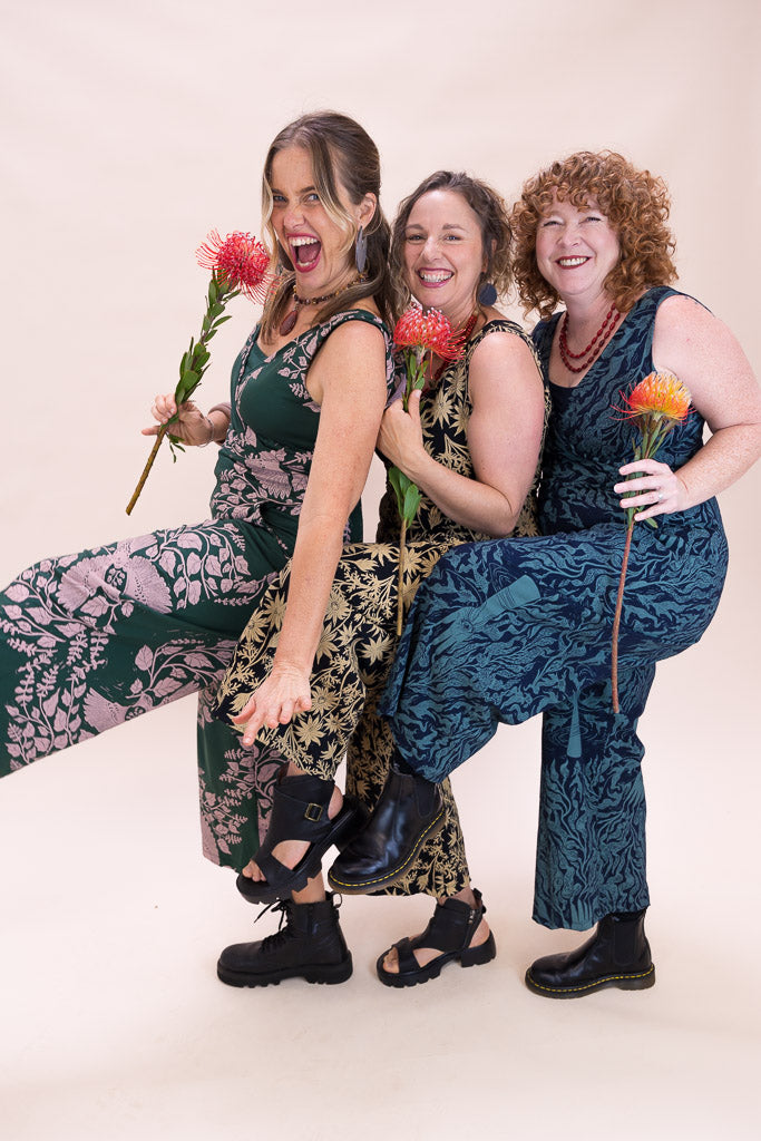 Pull On Stretch Jumpsuit - Care for Kelp