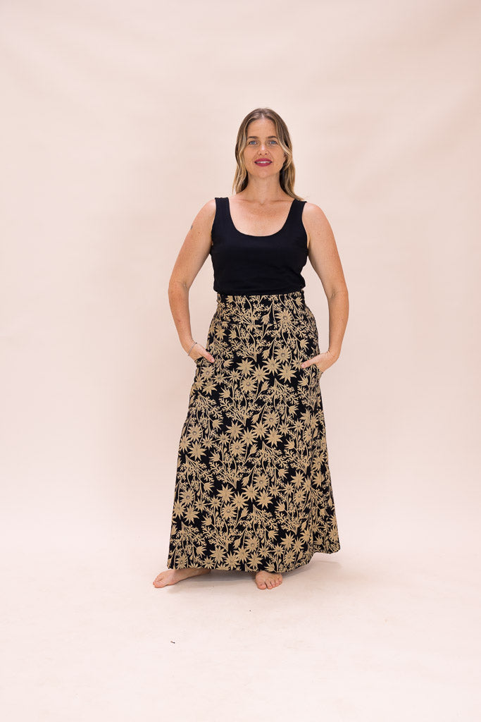 Organic Cotton Tank - Black