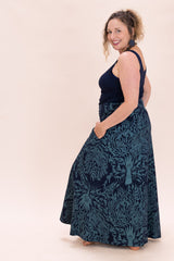 Stretch Maxi Skirt - Care for Kelp