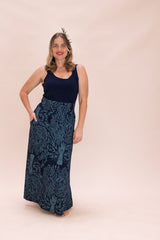 Stretch Maxi Skirt - Care for Kelp