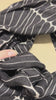 Loop de loop Scarf - Black & Grey Wave