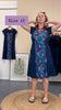 Ginger Stretch Panel Dress - The Thick of It Blue