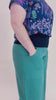 Spearmint Linen Viscose Wide-Leg Sidewalk Pants