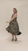 Flow Dress Stretch Cotton - Straw Flannel Flower