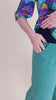 Spearmint Linen Viscose Wide-Leg Sidewalk Pants