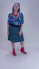 Gahnia Skirt Smoke Stretch Corduroy